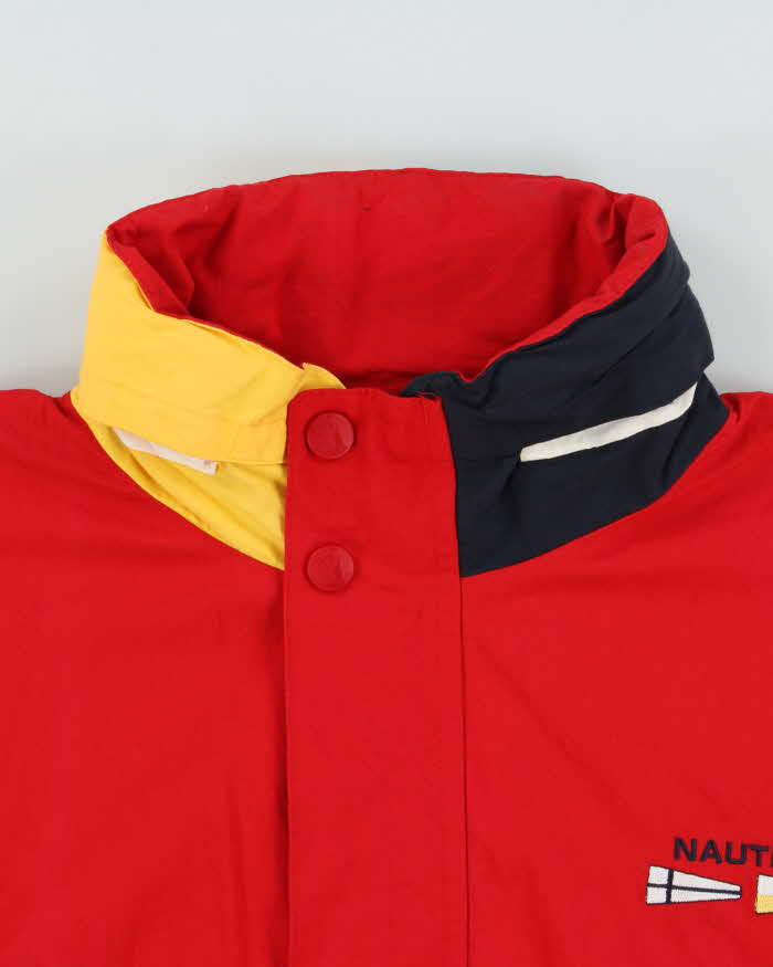 Vintage 1990s Nautica Windbreaker Jacket - M
