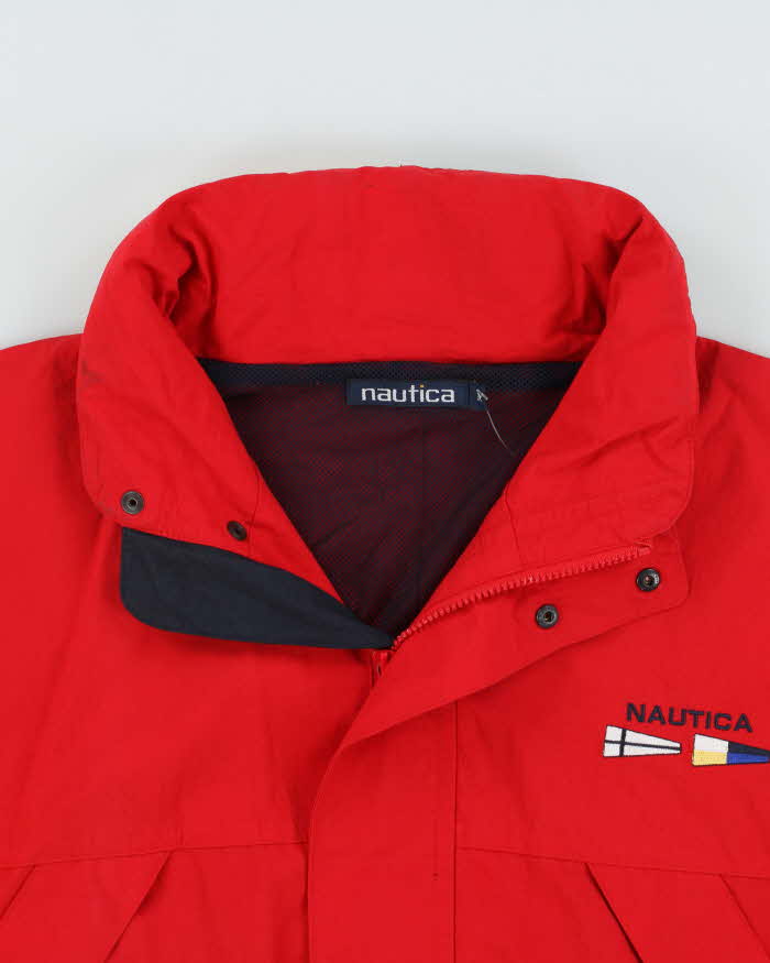 Vintage 1990s Nautica Windbreaker Jacket - M