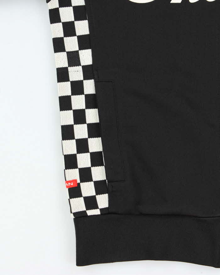 Vintage Y2K 00s Indian Motorcycle Checkered Track Jacket - L