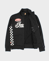 Vintage Y2K 00s Indian Motorcycle Checkered Track Jacket - L
