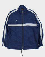 Vintage 1990s Asics Lightweight Windbreaker Jacket - L
