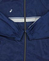 Vintage 1990s Asics Lightweight Windbreaker Jacket - L