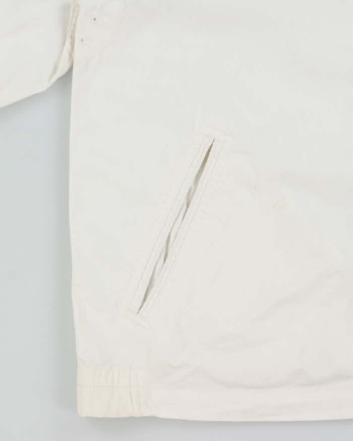 Vintage Y2K 00s Polo Ralph Lauren Swimwear Big Pony Hooded Canvas Jacket - M