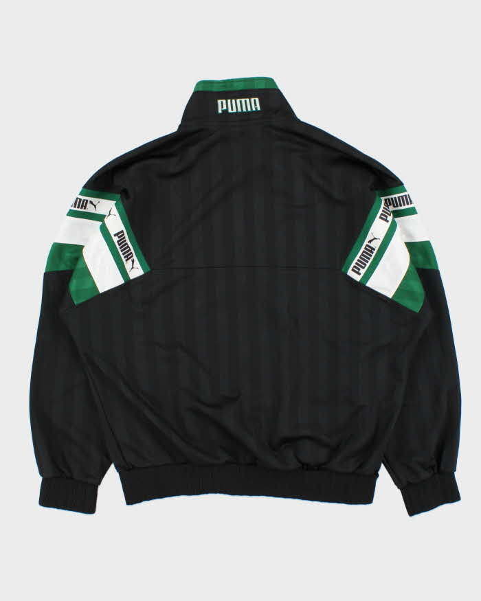 Vintage 1990s Puma Embossed Track Jacket - M