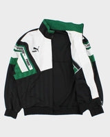 Vintage 1990s Puma Embossed Track Jacket - M