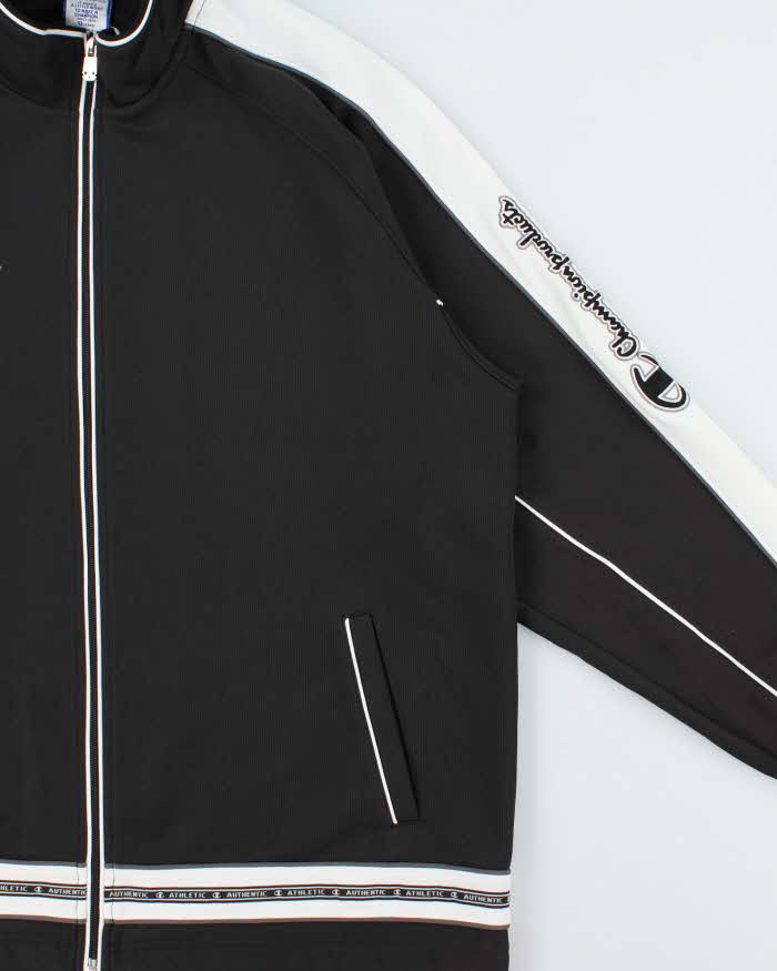 Vintage 1990s Champion Embroidered Track Jacket - XL