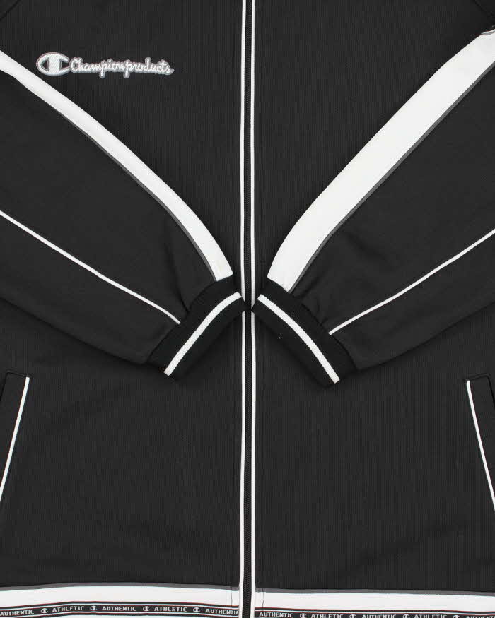 Vintage 1990s Champion Embroidered Track Jacket - XL
