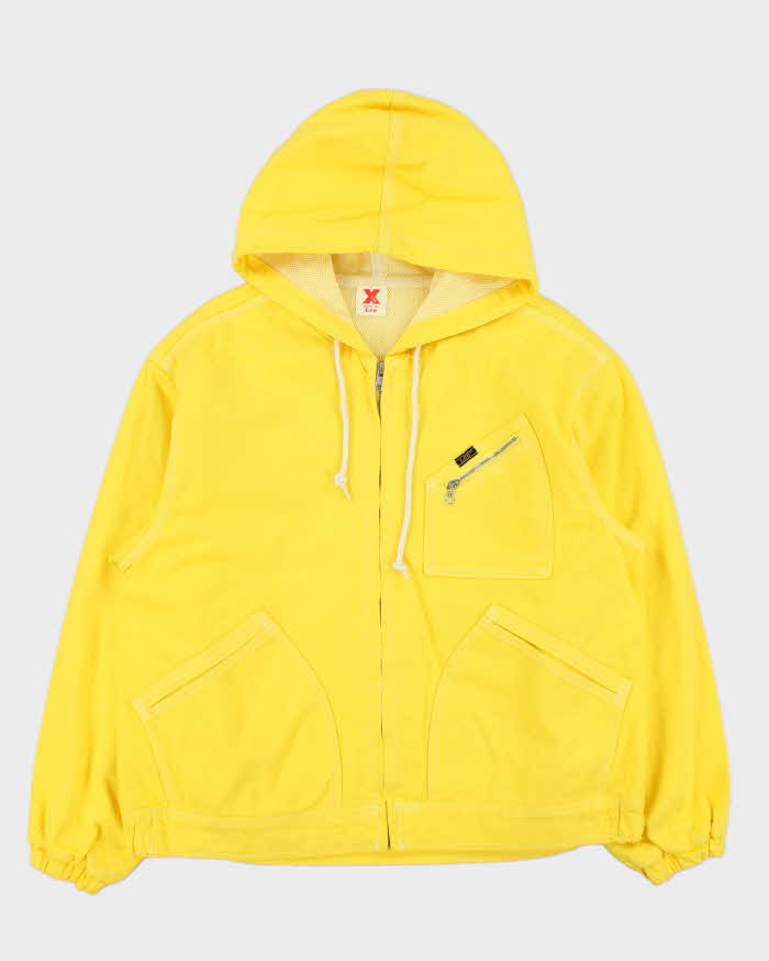 Vintage Lee X-Line Japanese Denim Oversized Bomber Jacket - XS