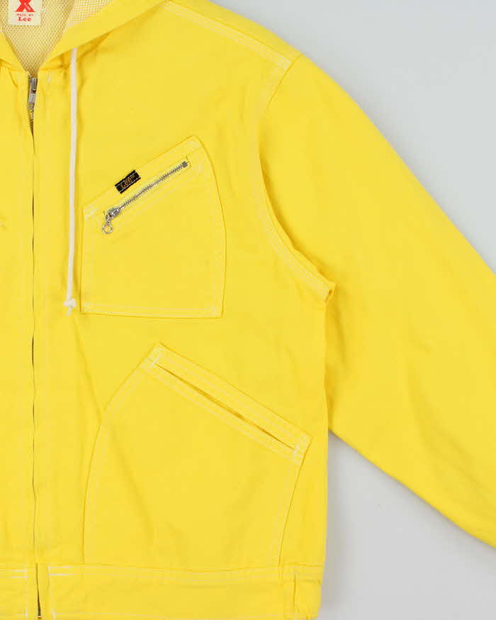 Vintage Lee X-Line Japanese Denim Oversized Bomber Jacket - XS