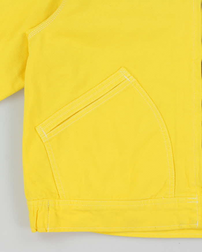 Vintage Lee X-Line Japanese Denim Oversized Bomber Jacket - XS