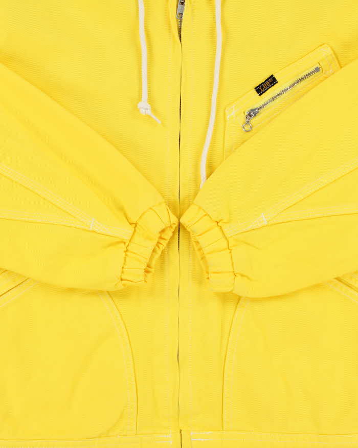 Vintage Lee X-Line Japanese Denim Oversized Bomber Jacket - XS