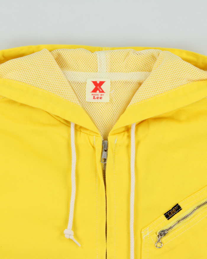 Vintage Lee X-Line Japanese Denim Oversized Bomber Jacket - XS