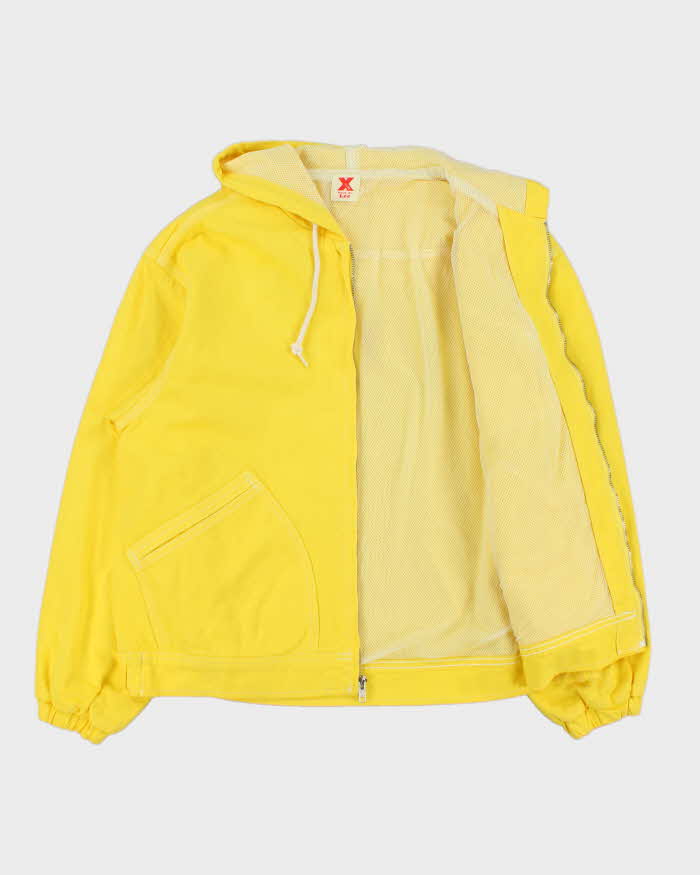 Vintage Lee X-Line Japanese Denim Oversized Bomber Jacket - XS