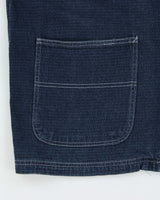 Vintage Y2K 00s Has'Been Japanese Indigo Denim Chore Jacket - L