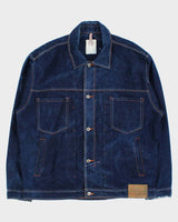 Vintage Y2K 00s Godbody Baggy Japanese Denim Jacket - XL
