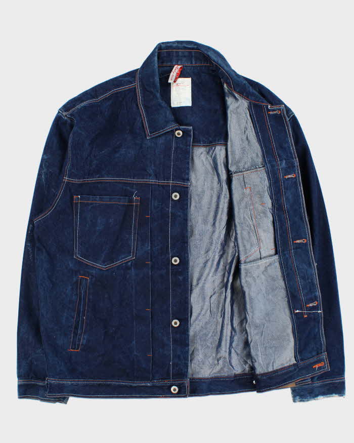 Vintage Y2K 00s Godbody Baggy Japanese Denim Jacket - XL