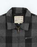 Vintage Dickies Buffalo Plaid Quilt Lined Wool Blend Workwear Jacket - XL