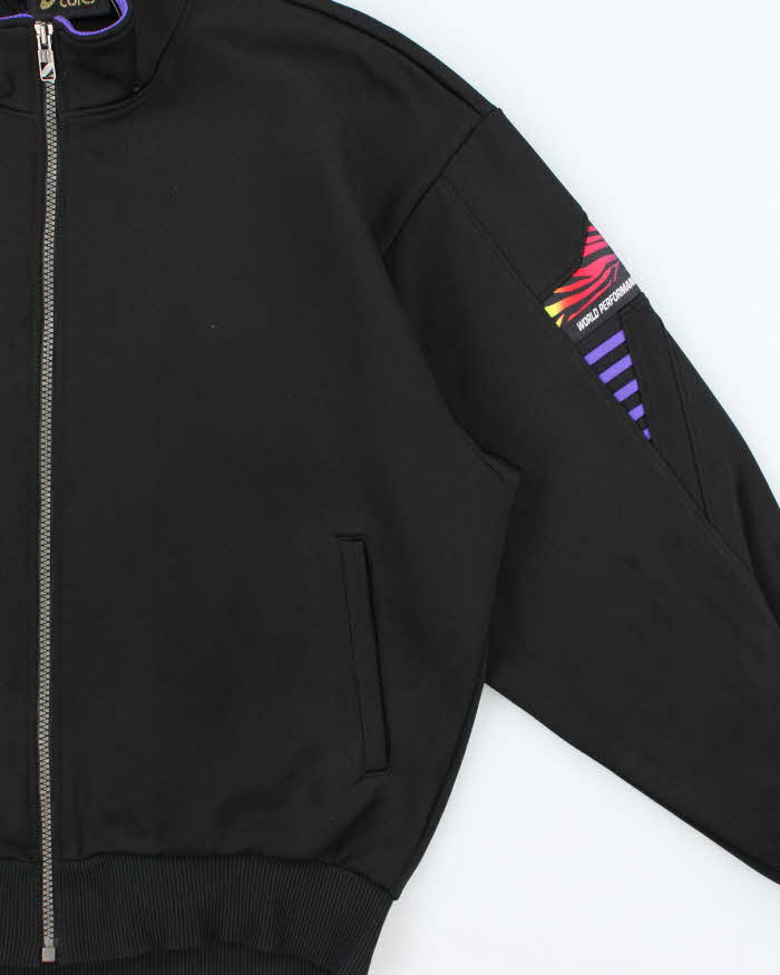 Vintage 1980s Asics Japan World Performance Track Bomber Jacket - S