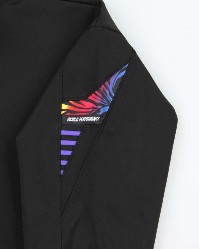 Vintage 1980s Asics Japan World Performance Track Bomber Jacket - S