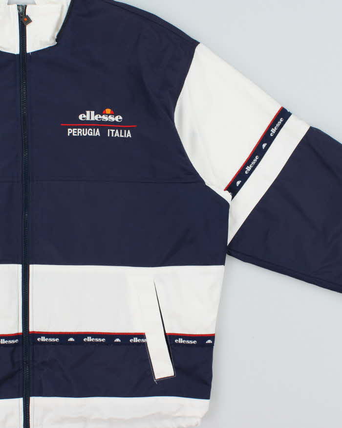 Vintage 1990s Ellesse Japan Soft Shell Windbreaker Jacket - M