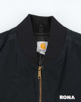 Vintage Carhartt VO1 Arctic Quilt Duck Canvas Distressed Workwear Gilet - XL