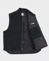 Vintage Carhartt VO1 Arctic Quilt Duck Canvas Distressed Workwear Gilet - XL