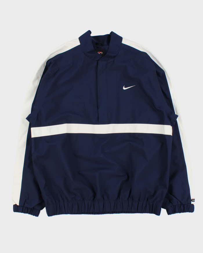 Vintage Y2K 00s Nike Fit Tiger Woods Slam Soft Shell Windbreaker Pullover Jacket - L