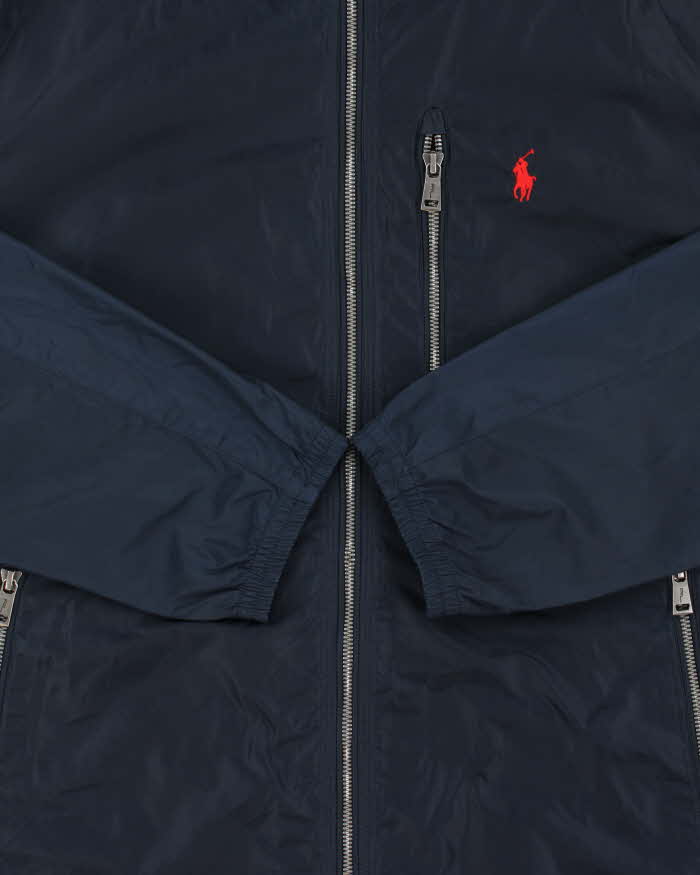 Vintage Polo Ralph Lauren Soft Shell Hooded Windbreaker Jacket - L