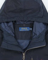 Vintage Polo Ralph Lauren Soft Shell Hooded Windbreaker Jacket - L