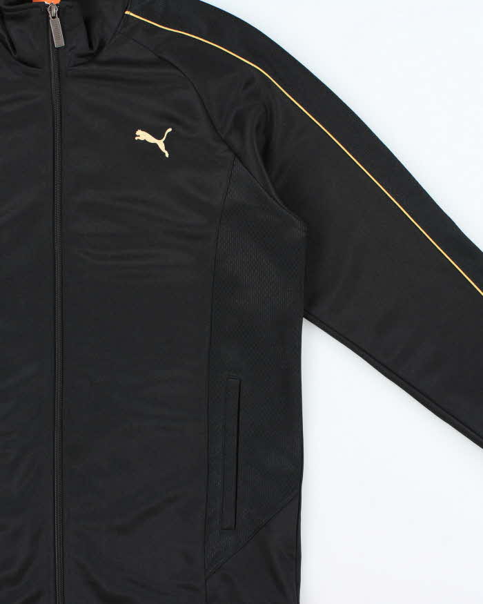 Vintage Y2K 00s Puma Black Classic Track Jacket - M