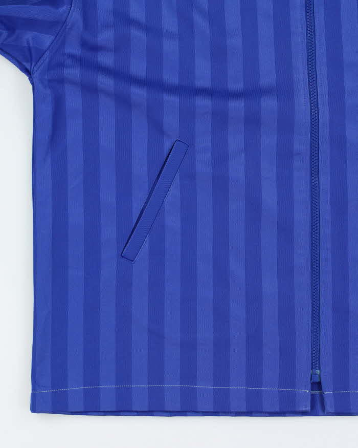 Vintage 1990s Puma Striped Reverse Spell Out Football Track Jacket - XL