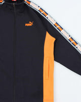 Vintage Y2K 00s Puma Reverse Spell Out Track Jacket - S
