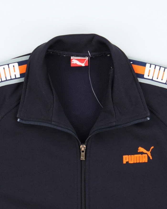 Vintage Y2K 00s Puma Reverse Spell Out Track Jacket - S
