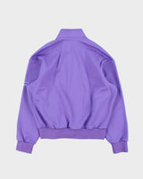 Vintage 1980s Champion Japan Patterned Boxy Track Jacket - M