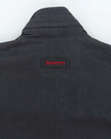 Vintage 1990s Burberry Polycotton Canvas Nova Check Lined Waterproof Outdoors Jacket - L