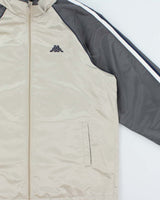 Vintage 1990s Kappa Japan Satin Shell Windbreaker Jacket - XL