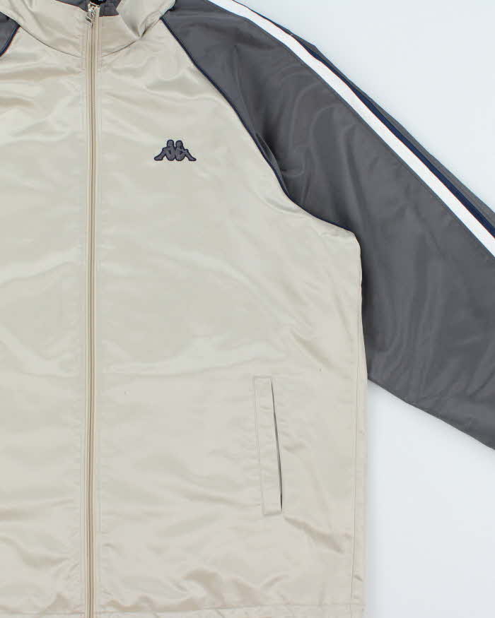 Vintage 1990s Kappa Japan Satin Shell Windbreaker Jacket - XL