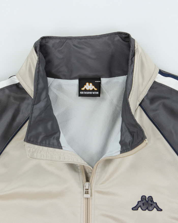 Vintage 1990s Kappa Japan Satin Shell Windbreaker Jacket - XL