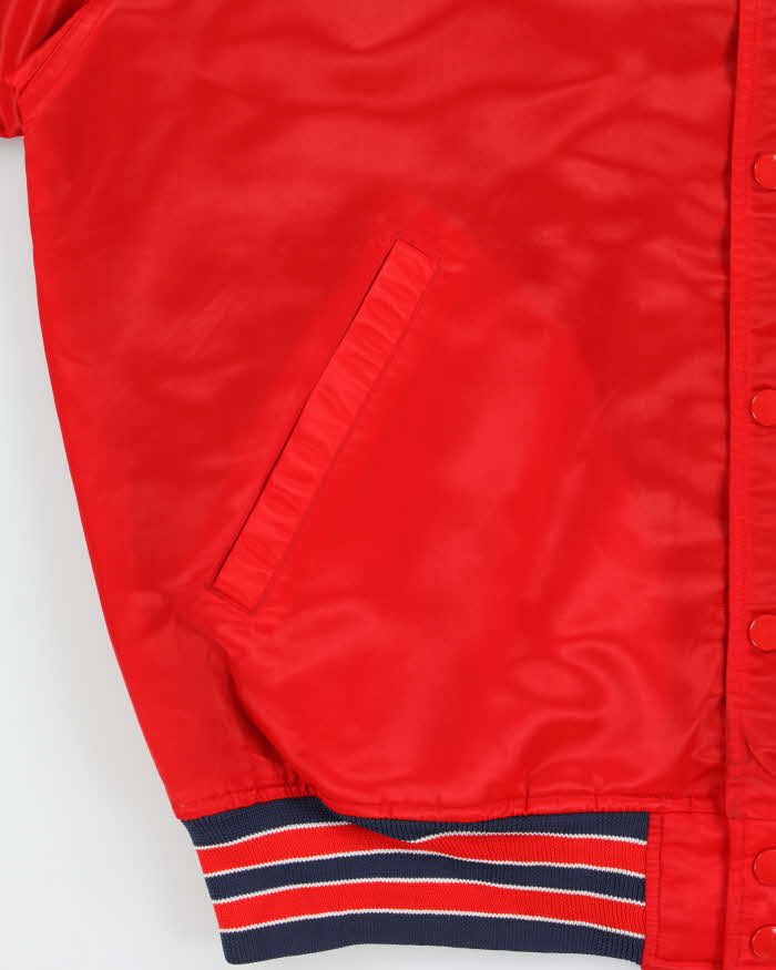 Vintage 1990s Starter St. Louis Cardinals Satin Varsity Baseball Jacket - L