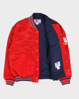 Vintage 1990s Starter St. Louis Cardinals Satin Varsity Baseball Jacket - L