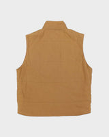 Vintage Y2K 00s Leflah Japan Skatewear Reversible Canvas Gilet  - L