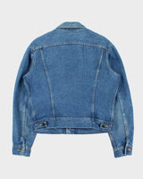 Vintage 1970s Lee Riders Made In USA Denim Trucker Jacket  - L