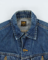 Vintage 1970s Lee Riders Made In Canada Medium Wash Boxy Denim Trucker Jacket  - M
