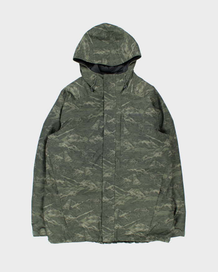 Vintage Columbia Interchange Omni-Heat Tech Camo Mountaineering Puffer Jacket  - L