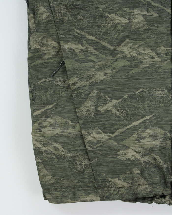 Vintage Columbia Interchange Omni-Heat Tech Camo Mountaineering Puffer Jacket  - L