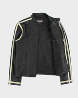 Vintage Y2K 00s Redsquad Cafe Racer Leather Jacket  - XS