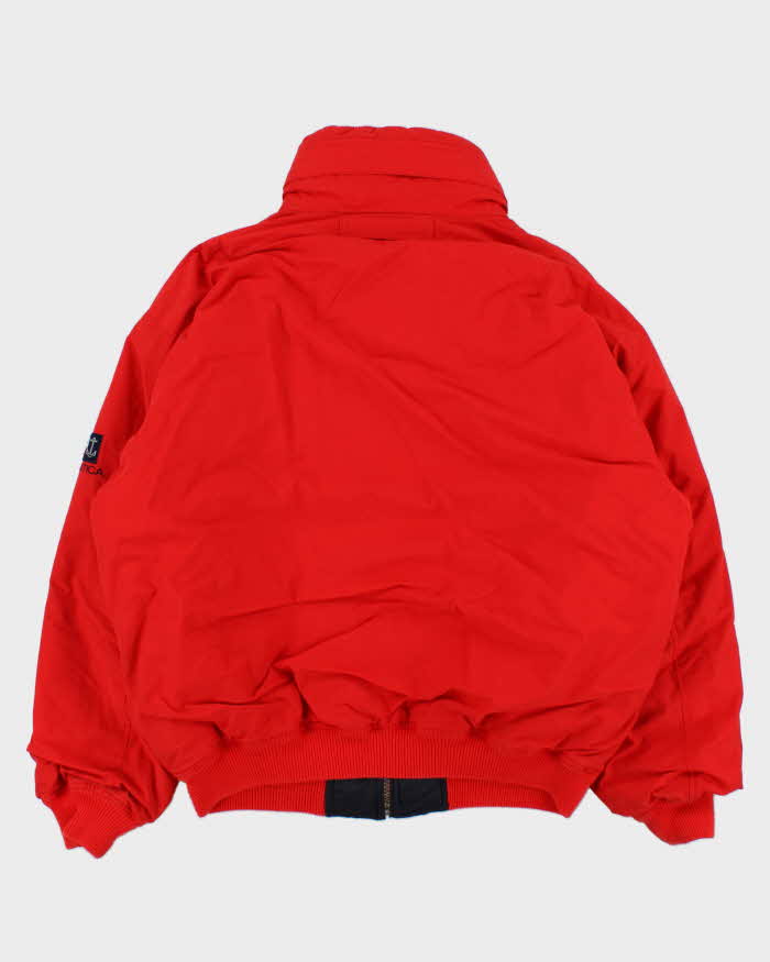 Vintage Y2K 00s Nautica Goose Down Fill Boxy Puffer Jacket - M