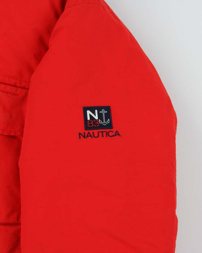 Vintage Y2K 00s Nautica Goose Down Fill Boxy Puffer Jacket - M