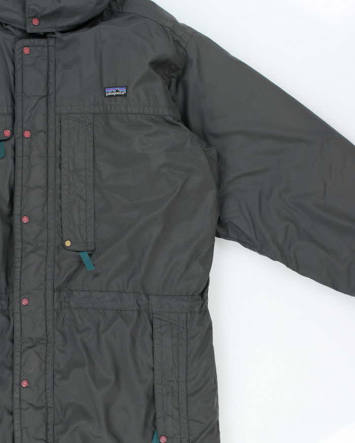 Vintage 1990s Patagonia 'Guide' Goose Down Fill Puffer Parka Jacket - L