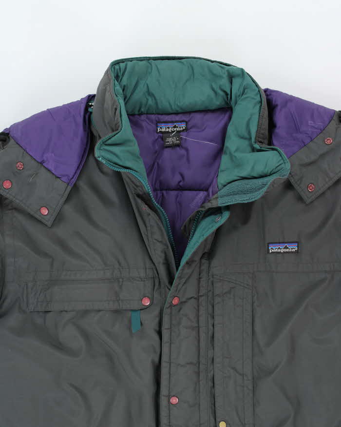 Vintage 1990s Patagonia 'Guide' Goose Down Fill Puffer Parka Jacket - L